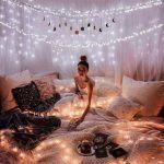30 Beautiful DIY Bedroom Fairy Lights (29)