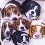 40 Favorite DIY Painted Rocks Animals Dogs for Summer Ideas (30)