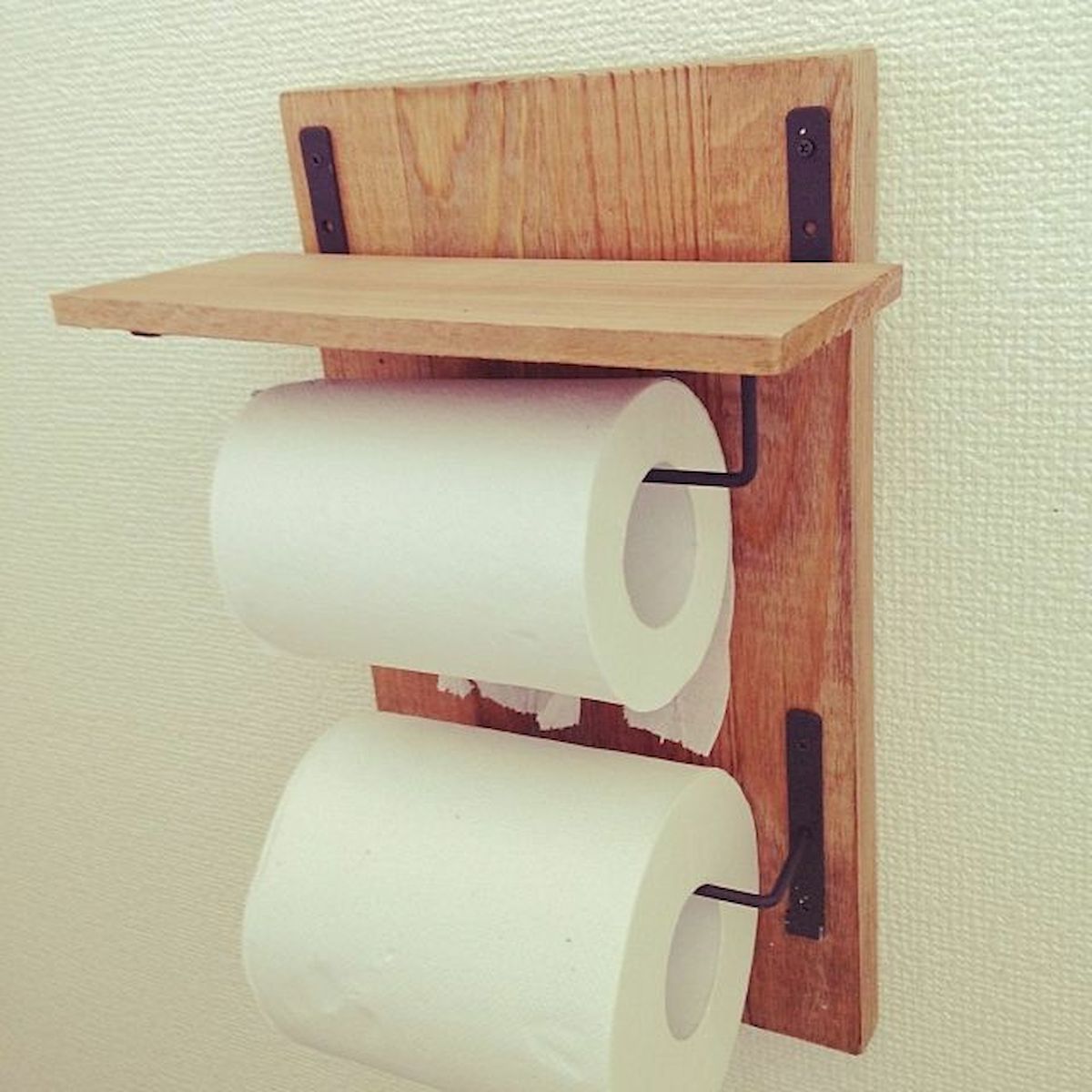 45 DIY Toilet Paper Holder and Storage Ideas (44 ...