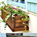 30 Awesome DIY Flowers Boxes Ideas (22)