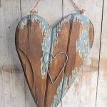 30 Awesome Wood Hearts DIY Ideas (27)
