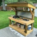 60 Awesome DIY Pallet Garden Bench and Storage Design Ideas (34)