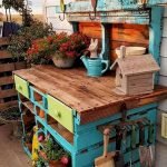 60 Awesome DIY Pallet Garden Bench And Storage Design Ideas (41)