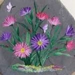60+ Beautiful DIY Painted Rocks Flowers Ideas (6)