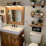 50 Best DIY Storage Design Ideas To Maximize Your Small Bathroom Space (18)