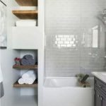 50 Best DIY Storage Design Ideas To Maximize Your Small Bathroom Space (20)