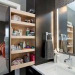 50 Best DIY Storage Design Ideas To Maximize Your Small Bathroom Space (42)
