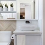 50 Best DIY Storage Design Ideas To Maximize Your Small Bathroom Space (46)