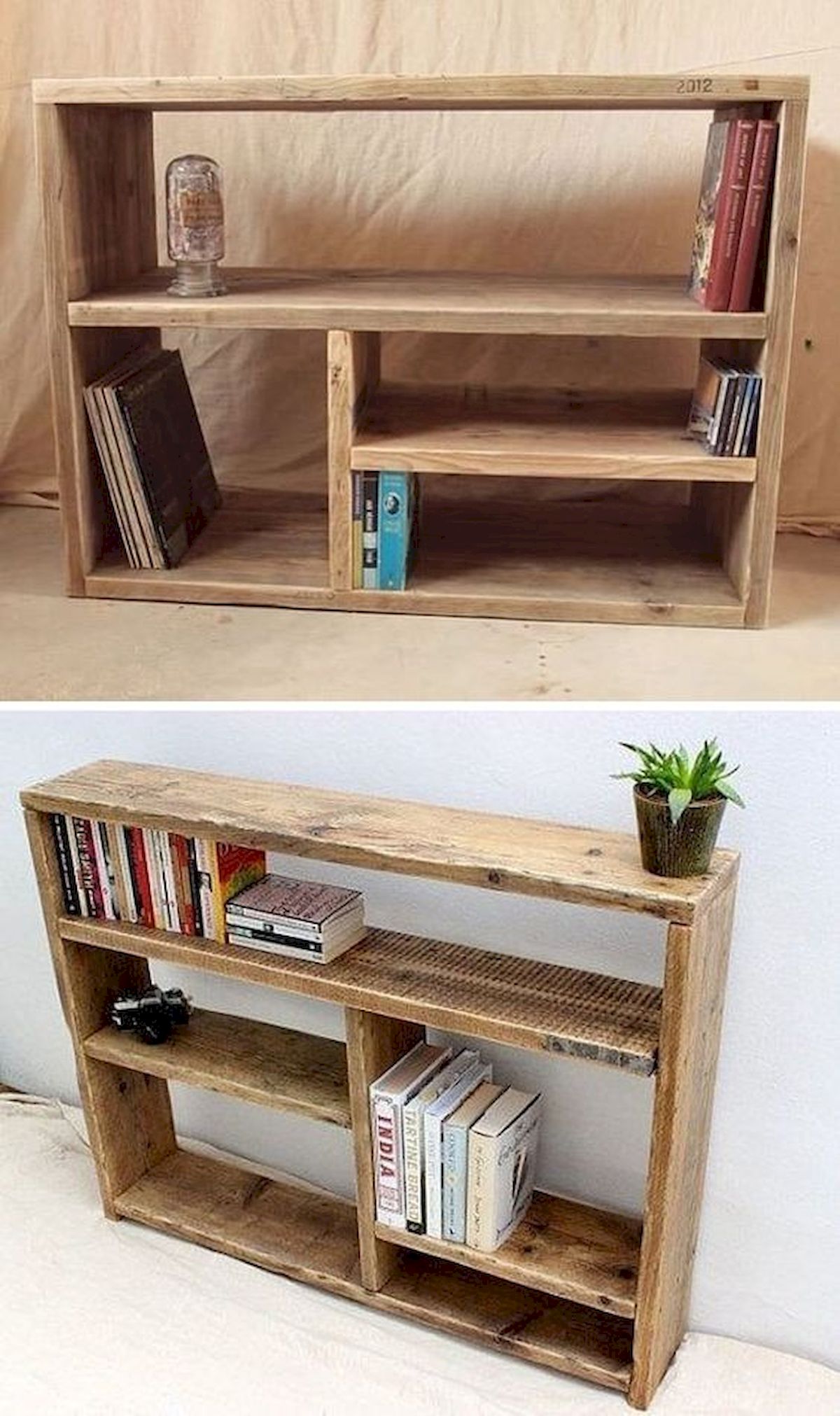 50 Easy DIY Bookshelf Design Ideas (20)