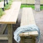 40 Awesome DIY Outdoor Bench Ideas For Backyard And Front Yard Garden (30)