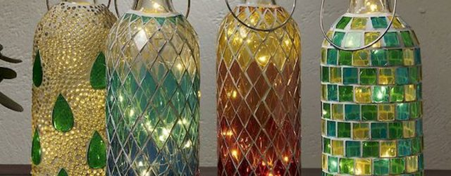 40 Fantastic DIY Wine Bottle Crafts Ideas With Lights (1)