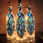 40 Fantastic DIY Wine Bottle Crafts Ideas With Lights (20)