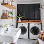 20 Beautiful Farmhouse Laundry Room Decor Ideas And Remodel (10)