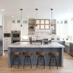 20 Beautiful Modern Farmhouse Kitchens Decor Ideas and Remodel (7)