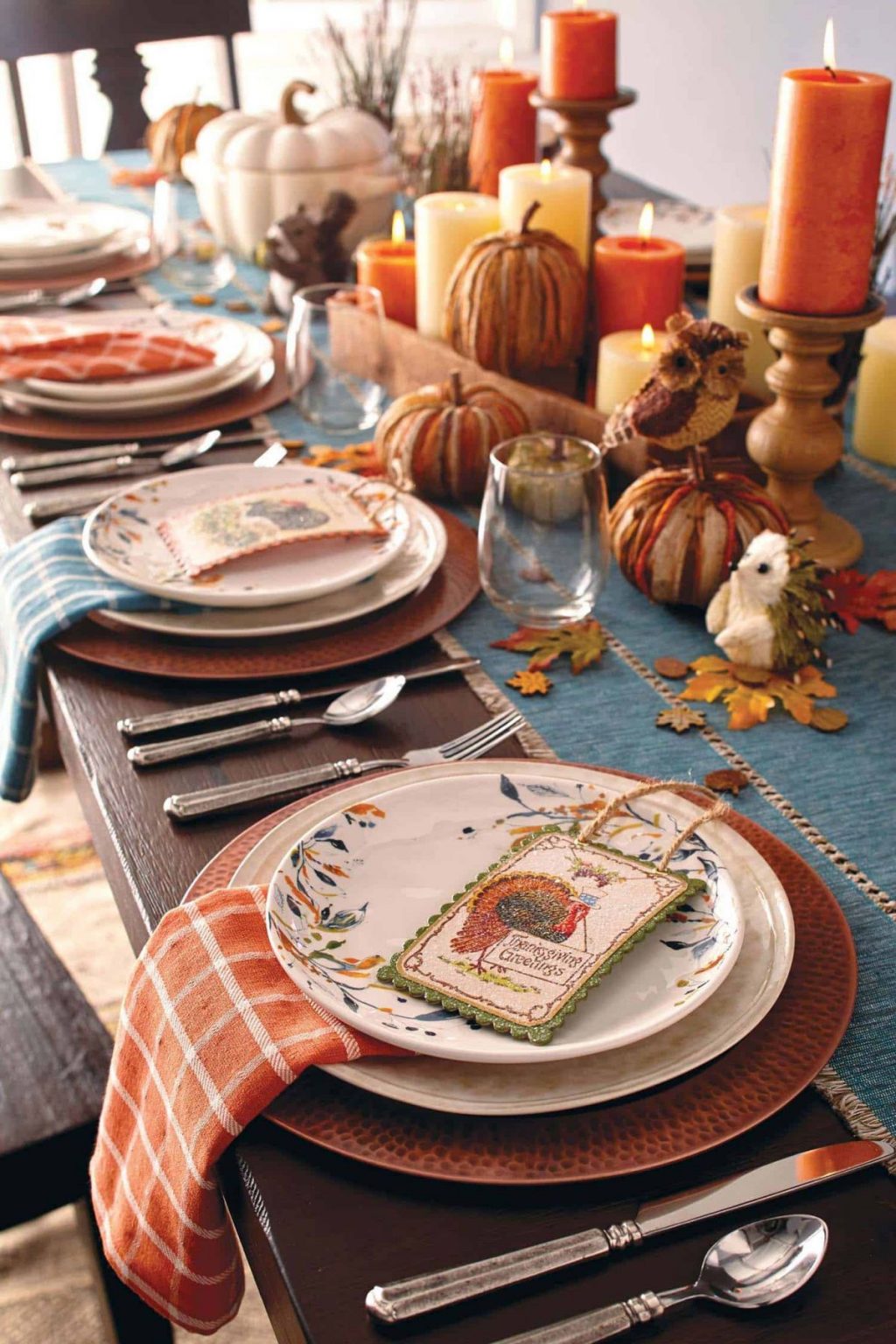 Amazing Fall Dining Table Decorations - Doityourzelf