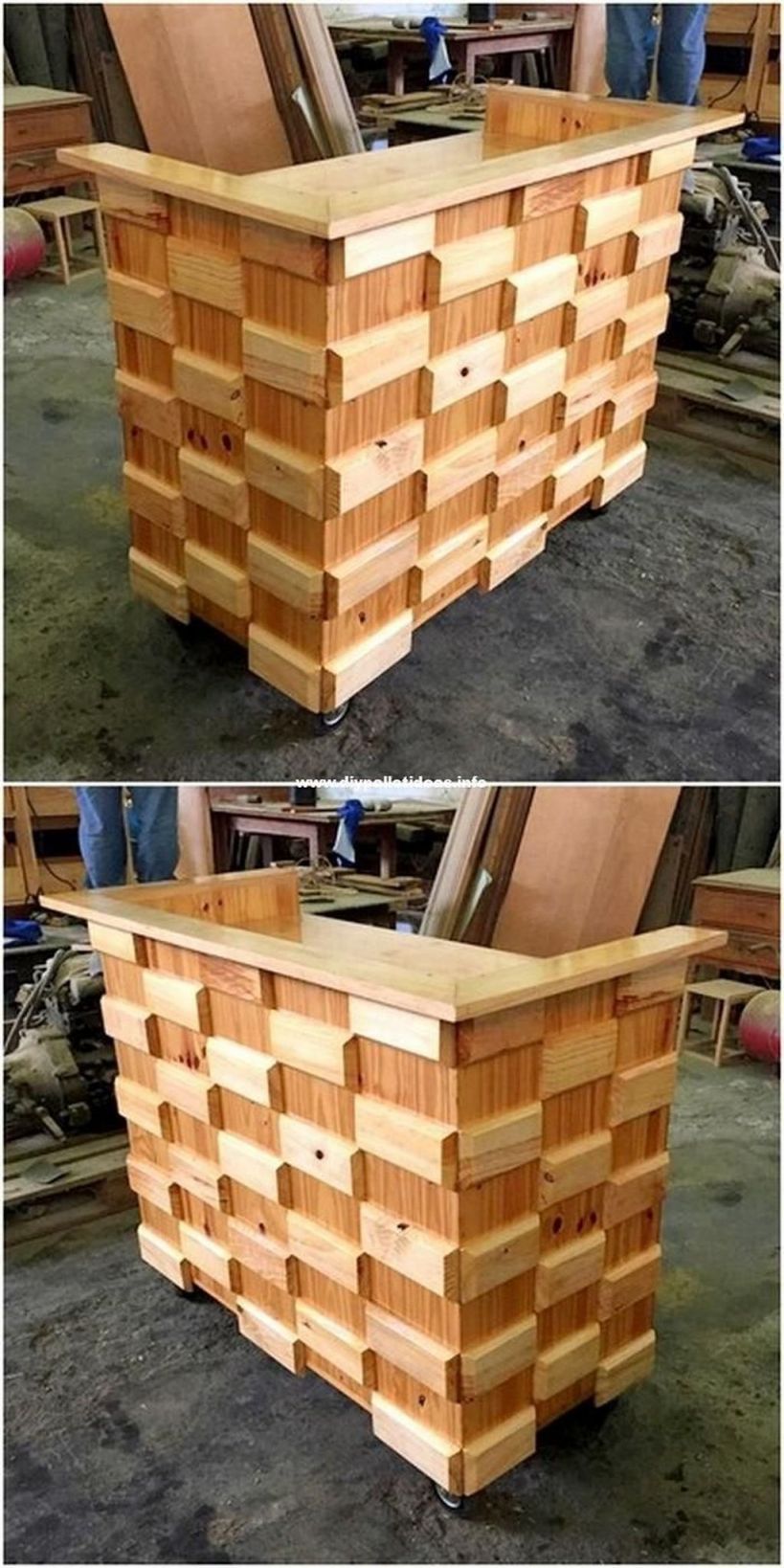 Awesome creative ideas with wooden pallets 