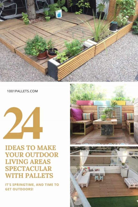  Beautiful pallet ideas for outdoors 
