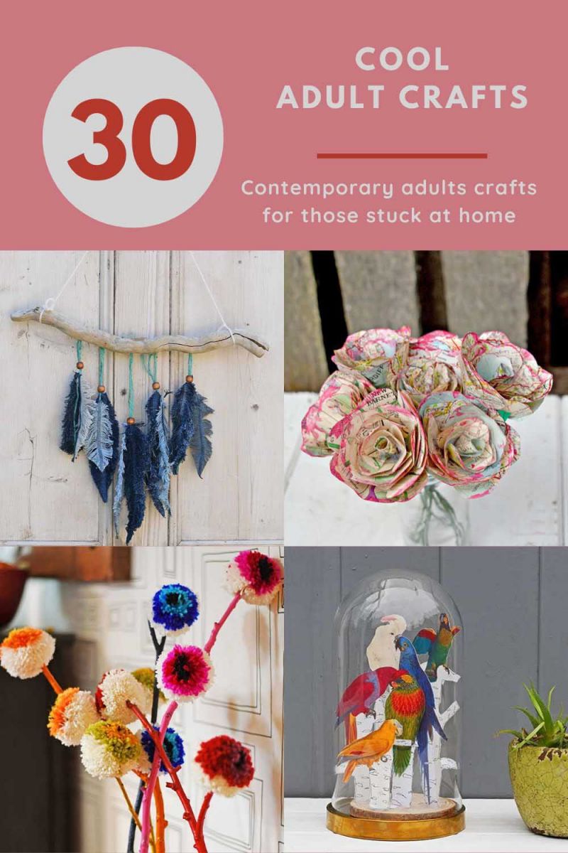  Fantastic craft ideas for adults step by step 