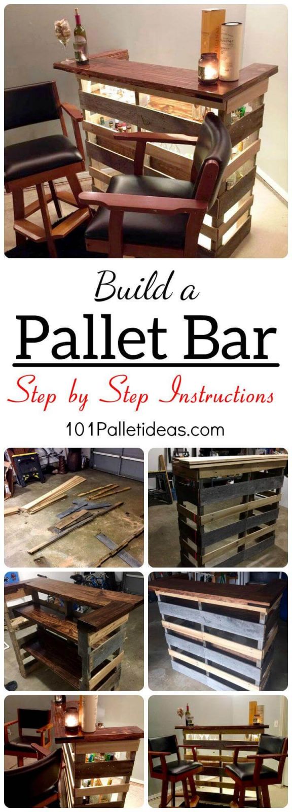  Wonderful pallet furniture plans step by step 