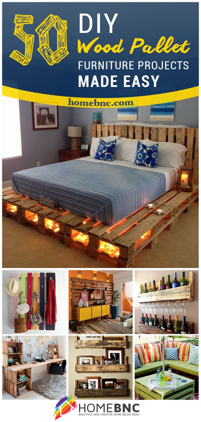  Adorable simple pallet furniture 