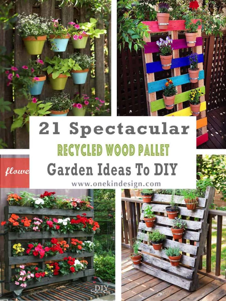  Gorgeous wooden pallet ideas for garden 