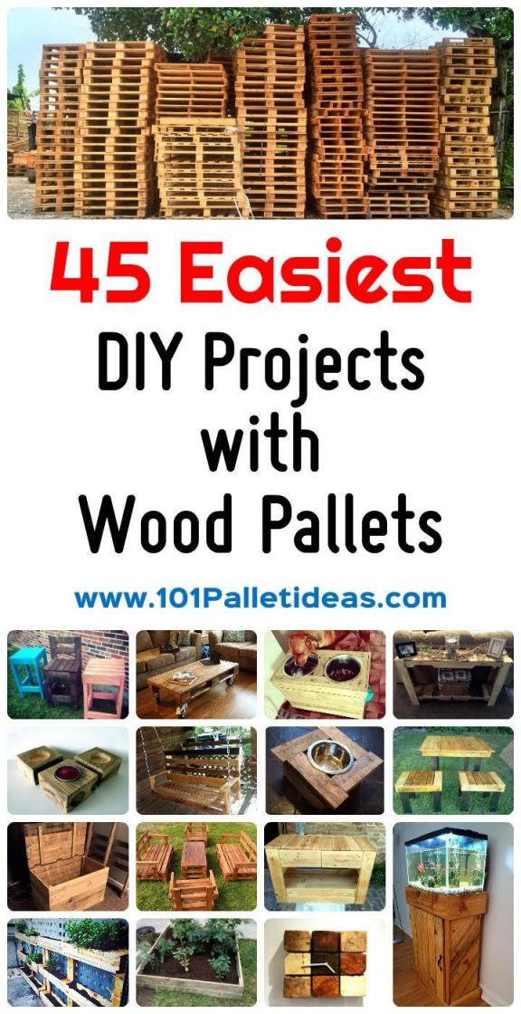  Amazing things to make from wooden pallets 