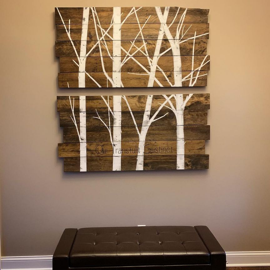  Gorgeous wooden pallet wall decoration 