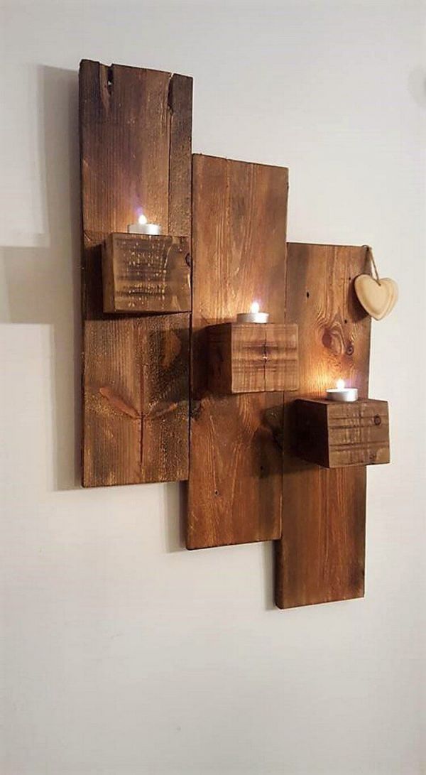  Top wooden pallet wall decoration 