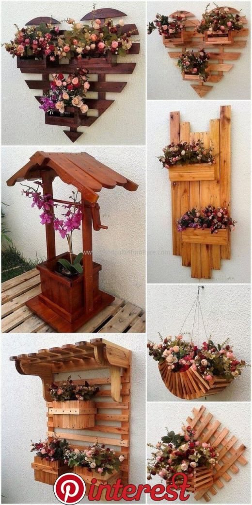  Fantastic creative ideas with wooden pallets 