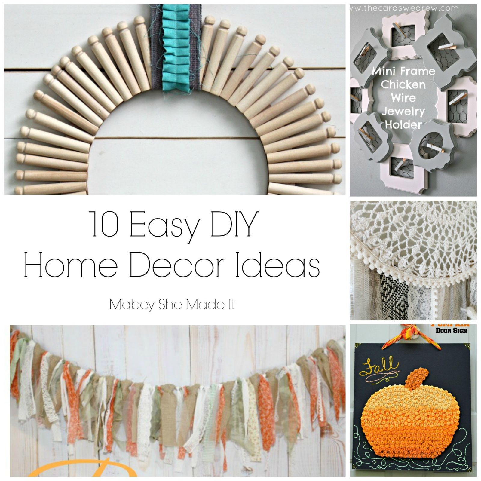  Cool do it yourself home decor 