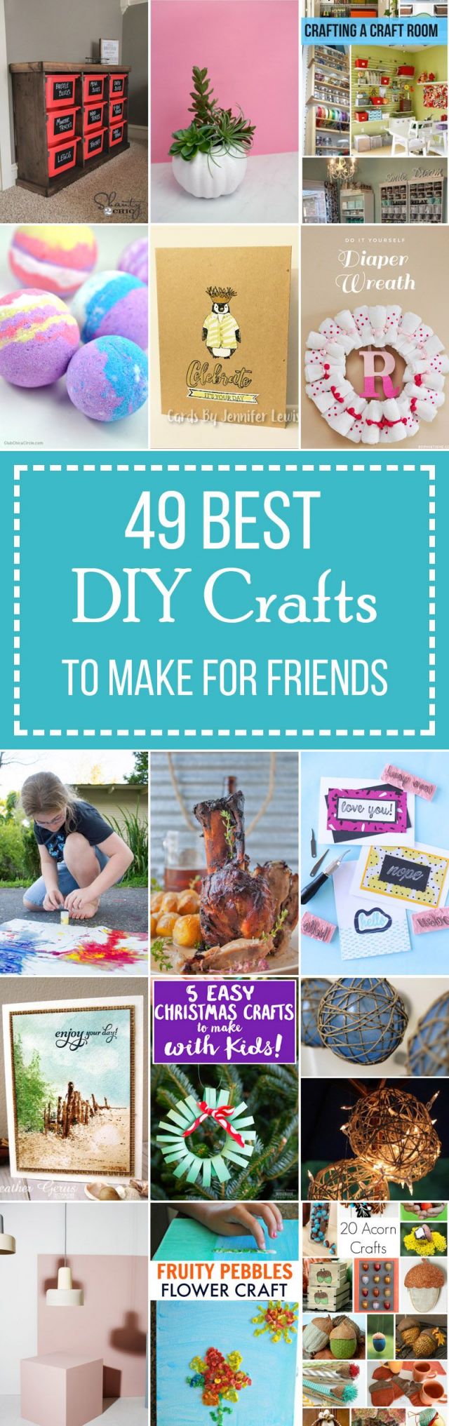  Adorable fun diy crafts to do with friends 