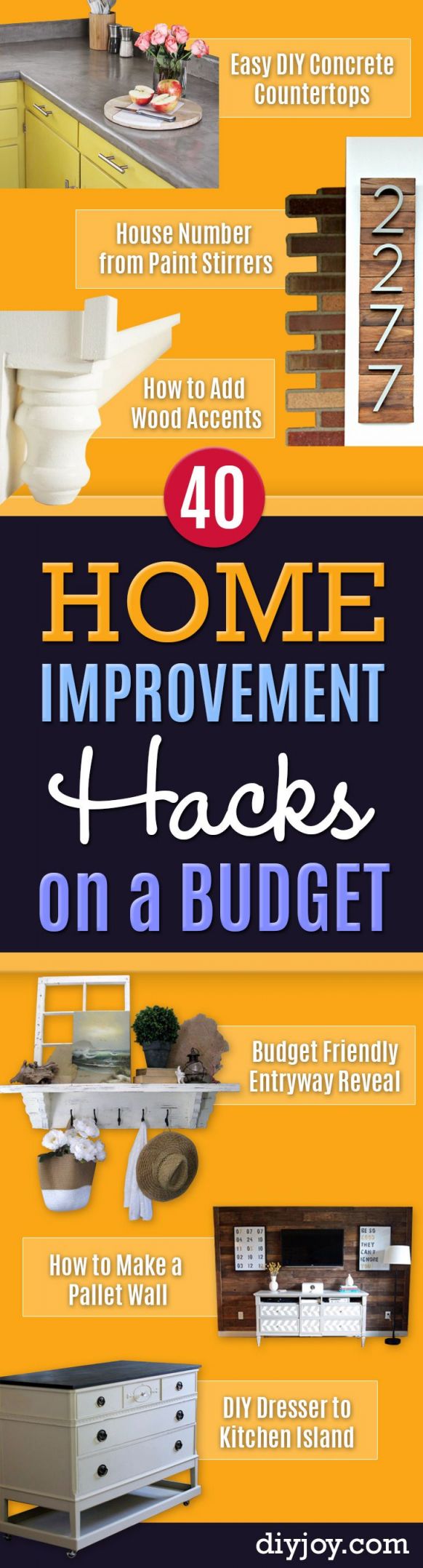  Fantastic cheap diy home improvement ideas 
